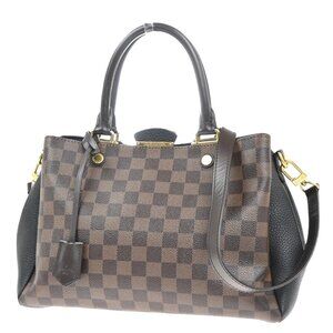 LOUIS VUITTON Brittany 2way Shoulder Bag Damier Ebene BN Italy N41673 684MA347